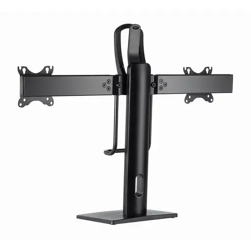 Gembird MS-D2-01 soporte para monitor 68,6 cm (27") Escritorio Negro