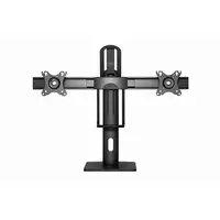 Gembird MS-D2-01 soporte para monitor 68,6 cm (27") Escritorio Negro