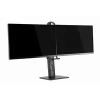 Gembird MS-D2-01 soporte para monitor 68,6 cm (27") Escritorio Negro