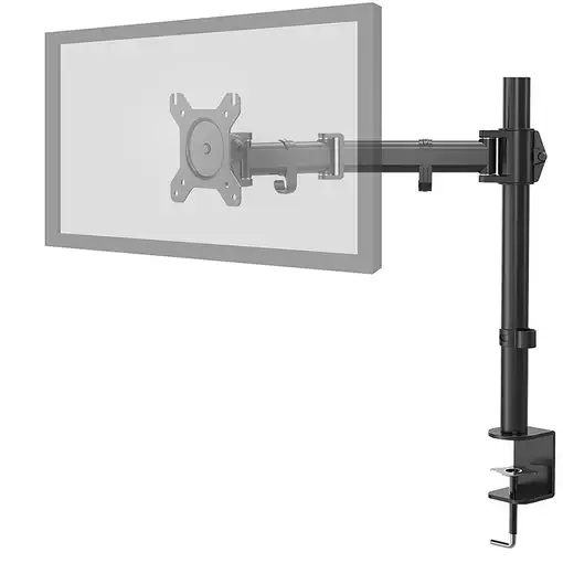 NOX NXLITESNGLSTAND soporte para monitor 68,6 cm (27") Escritorio Negro