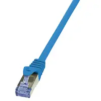 LogiLink 1m Cat.6A S/FTP cable de red Azul Cat6a S/FTP (S-STP)