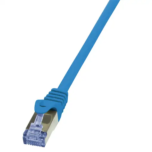 LogiLink 1m Cat.6A S/FTP cable de red Azul Cat6a S/FTP (S-STP)