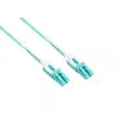 Alcasa LW-U802LC3 Cable de fibra óptica e InfiniBand 2 m 2x LC Color aguamarina