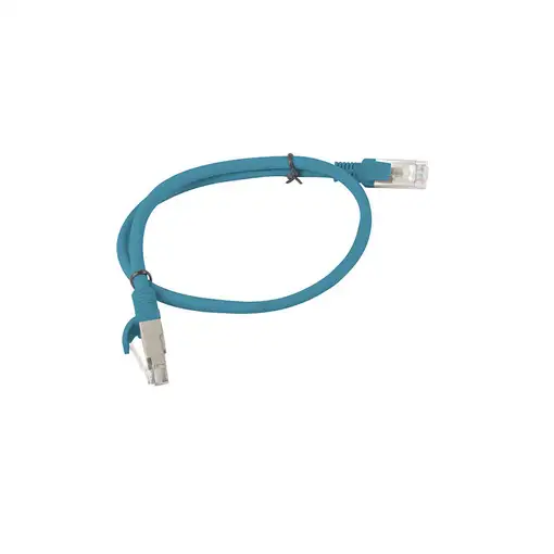 Lanberg PCF5-10CC-0050-B cable de red Azul 0,5 m Cat5e F/UTP (FTP)