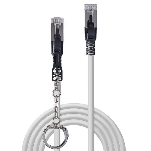 Lindy 47606 cable de red Gris 5 m Cat6a S/FTP (S-STP)