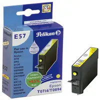 Pelikan E57 cartucho de tinta 1 pieza(s) Amarillo