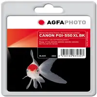 AgfaPhoto APCPGI550XLB cartucho de tinta 1 pieza(s) Negro
