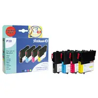 Pelikan 4106902 cartucho de tinta 4 pieza(s) Negro, Cian, Magenta, Amarillo