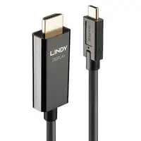 Lindy 43315 adaptador de cable de vídeo 5 m USB Tipo C HDMI tipo A (Estándar) Negr