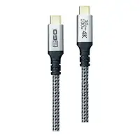 2GO 797512 cable USB USB 3.2 Gen 2 (3.1 Gen 2) 1,2 m USB C Negro, Plata