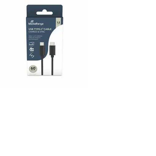 MediaRange MRCS213 cable USB USB 3.2 Gen 1 (3.1 Gen 1) 1,2 m USB C Negro
