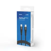 Savio CL-160 cable USB USB 2.0 2 m USB C Negro