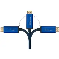 Alcasa 4520-CSF030B adaptador de cable de vídeo 3 m USB Tipo C HDMI tipo A (Estánd