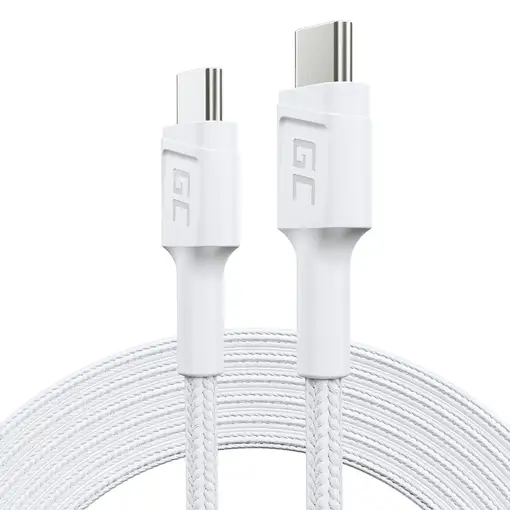 Green Cell KABGC29W cable USB USB 3.2 Gen 1 (3.1 Gen 1) 2 m USB C Blanco