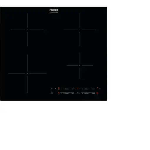 Zanussi ZITN644K hobs Negro Integrado 59 cm Con placa de inducción 4 zona(s)