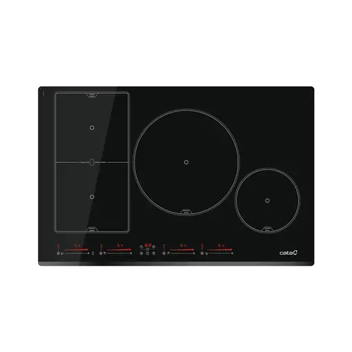 CATA INSB 8021 BK Negro Integrado 80 cm Con placa de inducción 4 zona(s)