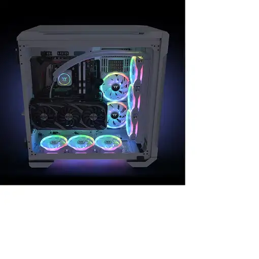 Thermaltake SWAFAN 14 RGB Radiator Fan TT Premium Edition White Carcasa del ordena