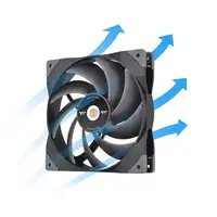 Thermaltake SWAFAN GT14 Carcasa del ordenador Ventilador 14 cm Negro 1 pieza(s)