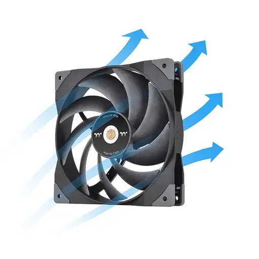 Thermaltake SWAFAN GT14 Carcasa del ordenador Ventilador 14 cm Negro 1 pieza(s)