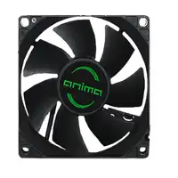 Tacens Anima AF8, ventilador para PC, 8cm, 12v, 12dB, 7 aspas, 1800 RPM, negro