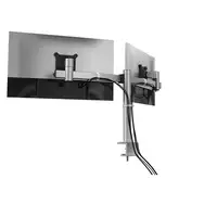 Durable 508523 soporte para monitor 68,6 cm (27") Escritorio Plata