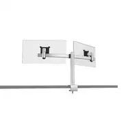 Durable 508523 soporte para monitor 68,6 cm (27") Escritorio Plata