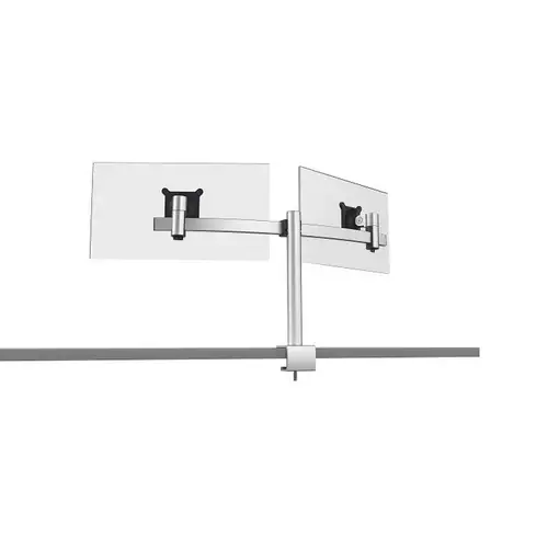 Durable 508523 soporte para monitor 68,6 cm (27") Escritorio Plata