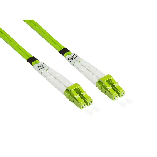 Alcasa LW-8005LC5 Cable de fibra óptica e InfiniBand 0,5 m 2x LC Verde