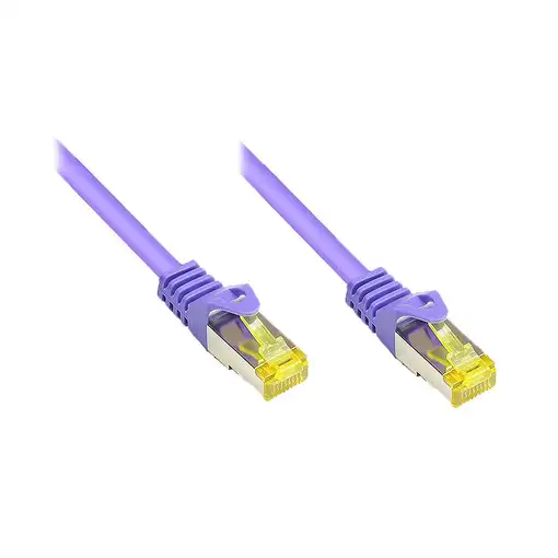 Alcasa 2.0m Cat7 RJ-45 cable de red Violeta 2 m S/FTP (S-STP)