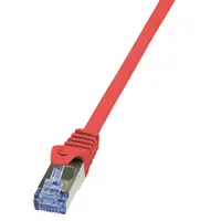 LogiLink 1m Cat.6A 10G S/FTP cable de red Naranja Cat6a S/FTP (S-STP)