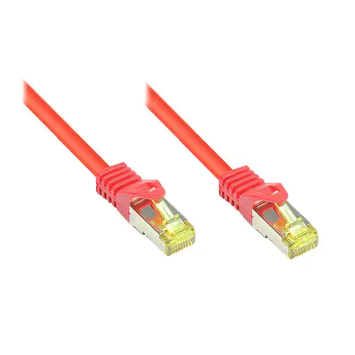 Alcasa Cat.7 S/FTP 1m cable de red Rojo Cat7 S/FTP (S-STP)