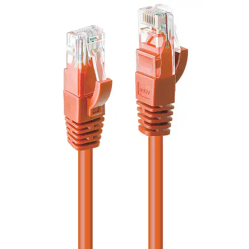 Lindy 48107 cable de red Naranja 1 m Cat6 U/UTP (UTP)