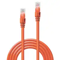 Lindy 48107 cable de red Naranja 1 m Cat6 U/UTP (UTP)