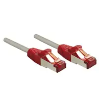 Lindy Rj45/Rj45 Cat6 3m cable de red Gris S/FTP (S-STP)