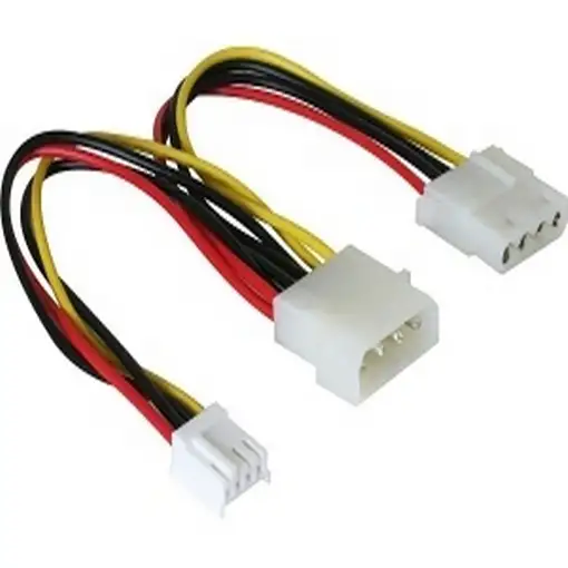 DeLOCK Y-cable power Multicolor 0,25 m