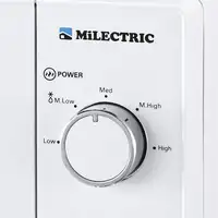 Milectric MIW-20LTB microondas Blanco Solo microondas Encimera 20 L 700 W