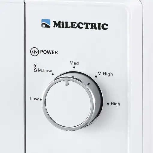 Milectric MIW-20LTB microondas Blanco Solo microondas Encimera 20 L 700 W