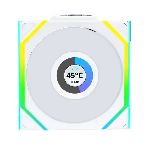 Lian Li UNI FAN SL Wireless LCD 120 Reverse Blade Carcasa del ordenador Ventilador