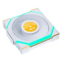 Lian Li UNI FAN SL Wireless LCD 120 Carcasa del ordenador Ventilador 12 cm Blanco