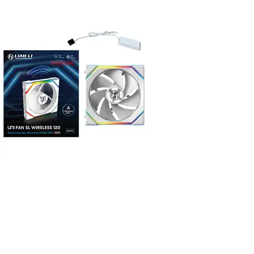 Lian Li UNI FAN SL Wireless 120 Reverse Blade Carcasa del ordenador Ventilador 12