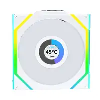 Lian Li UNI FAN SL Wireless LCD 120 Carcasa del ordenador Ventilador 12 cm Blanco