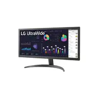LG 26WQ500-B pantalla para PC 65,3 cm (25.7") 2560 x 1080 Pixeles 4K Ultra HD LCD