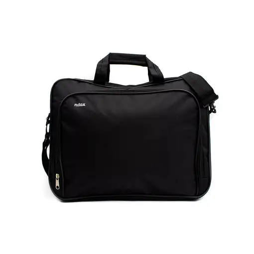 Nilox NOTEBAG 15.6P ESSENTIAL 39,6 cm (15.6") Maletín Negro