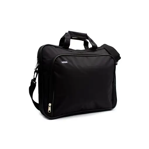 Nilox NOTEBAG 15.6P ESSENTIAL 39,6 cm (15.6") Maletín Negro