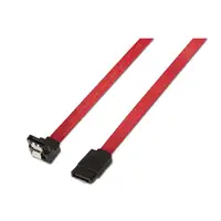 AISENS A130-0156 cable de SATA 0,5 m SATA 7-pin Negro, Rojo