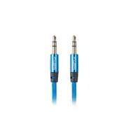 Lanberg CA-MJMJ-10CU-0030-BL cable de audio 3 m 3,5mm Azul