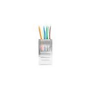 Lanberg PLU-6000EZ conector RJ-45 Transparente