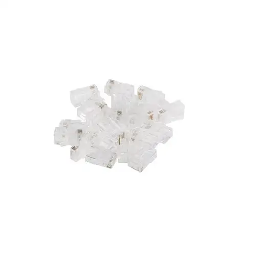 Lanberg PLU-6000EZ conector RJ-45 Transparente