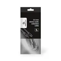 Gembird CCA-423-3M cable de audio 3,5mm Negro