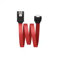 Nanocable CABLE SATA DATOS ACODADO CON ANCLAJES 0.5 M